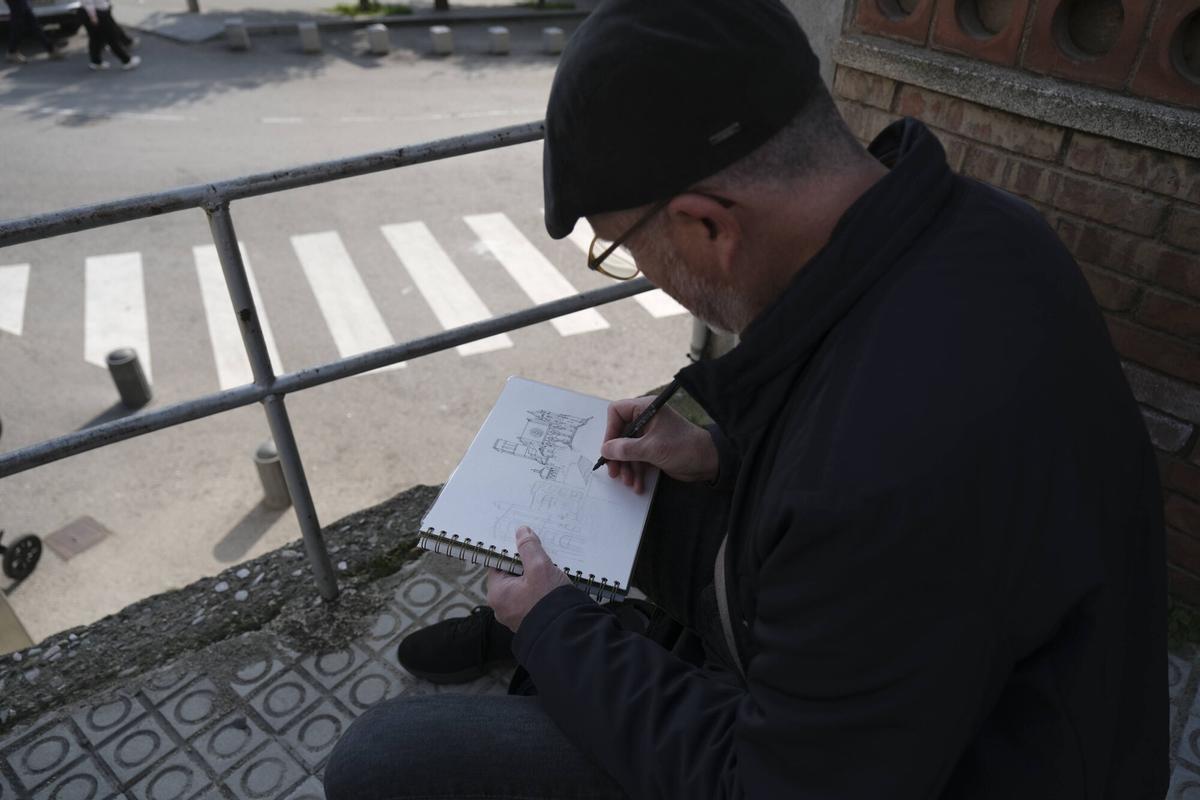 Les imatges de la 3a trobada de Urban Sketchers del Bages