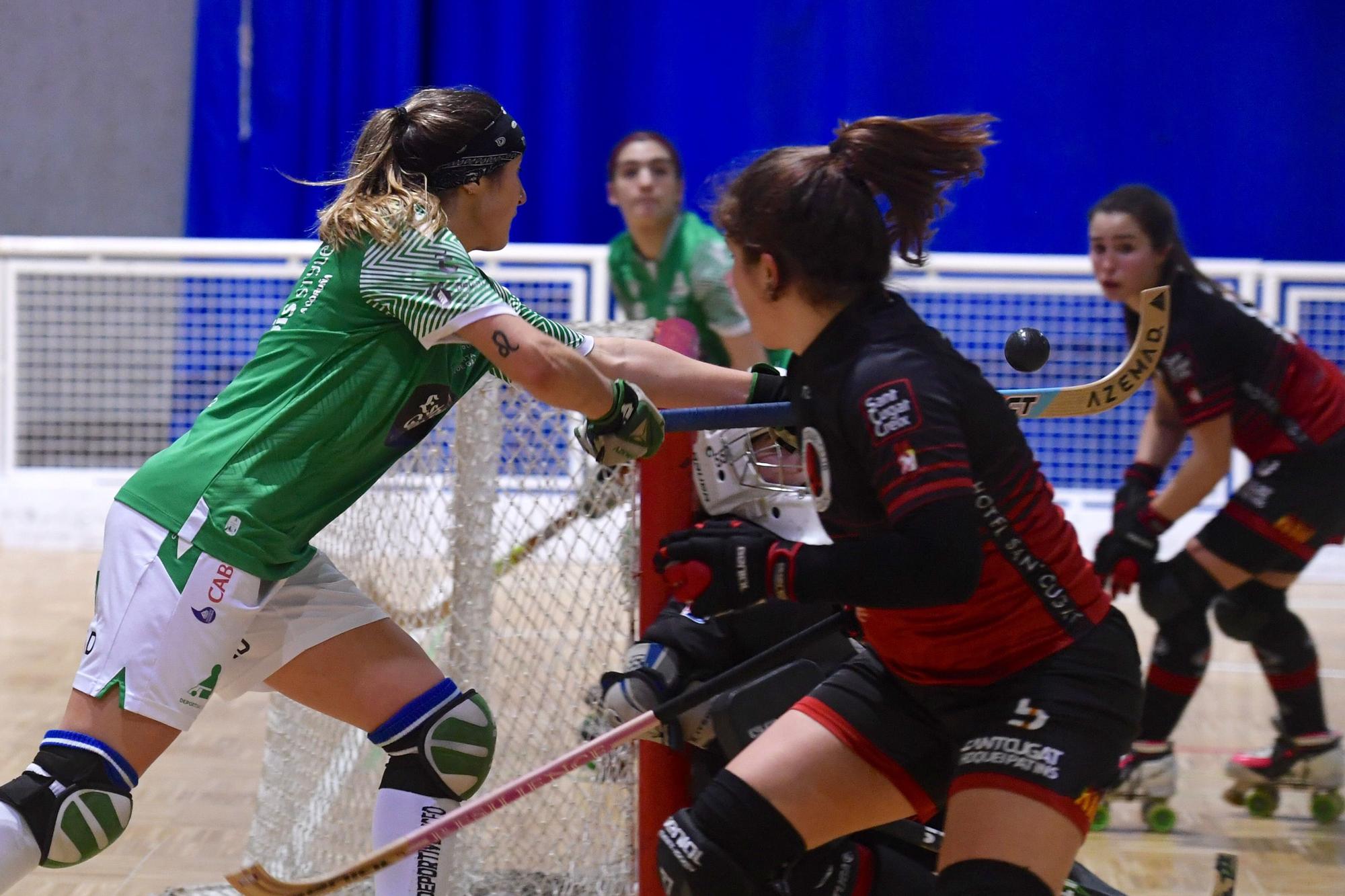 El Liceo vence al Sant Cugat con dos goles de María Sanjurjo