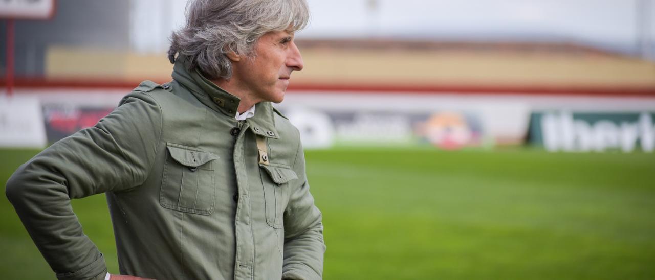 Roberto Aguirre, entrenador del Don Benito.