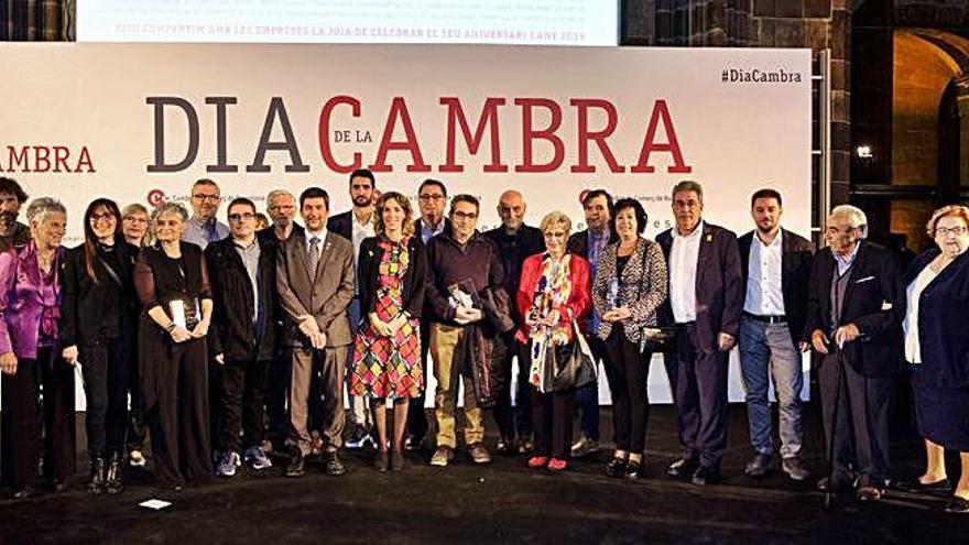 La Cambra reconeix la trajectòria de nou empreses berguedanes