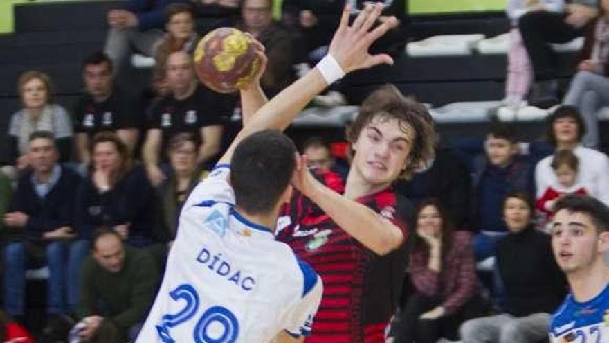 Brais González, en un partido anterior en el Arena. // Bernabé/Ana Agra