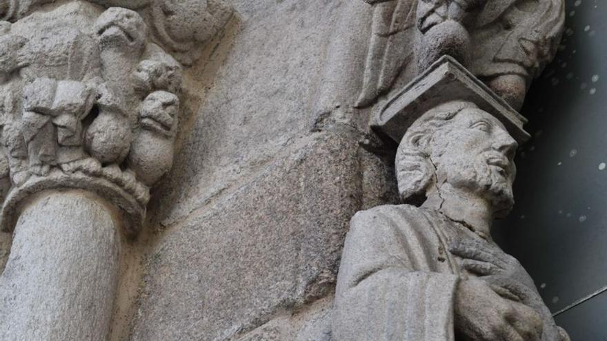 Patrimonio descarta que los daños en la figura del Apóstol en la Iglesia de Santiago sean graves