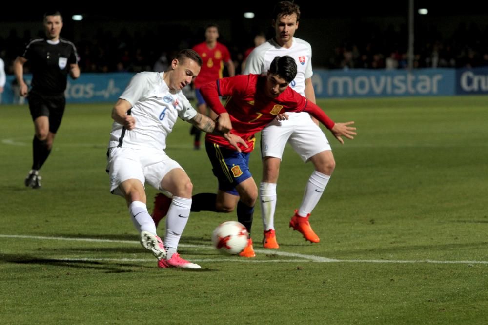 España-Eslovaquia sub-21 en Cartagena