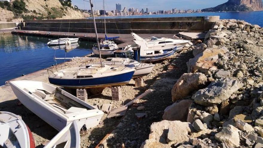 La ruina total del puerto deportivo de Calp