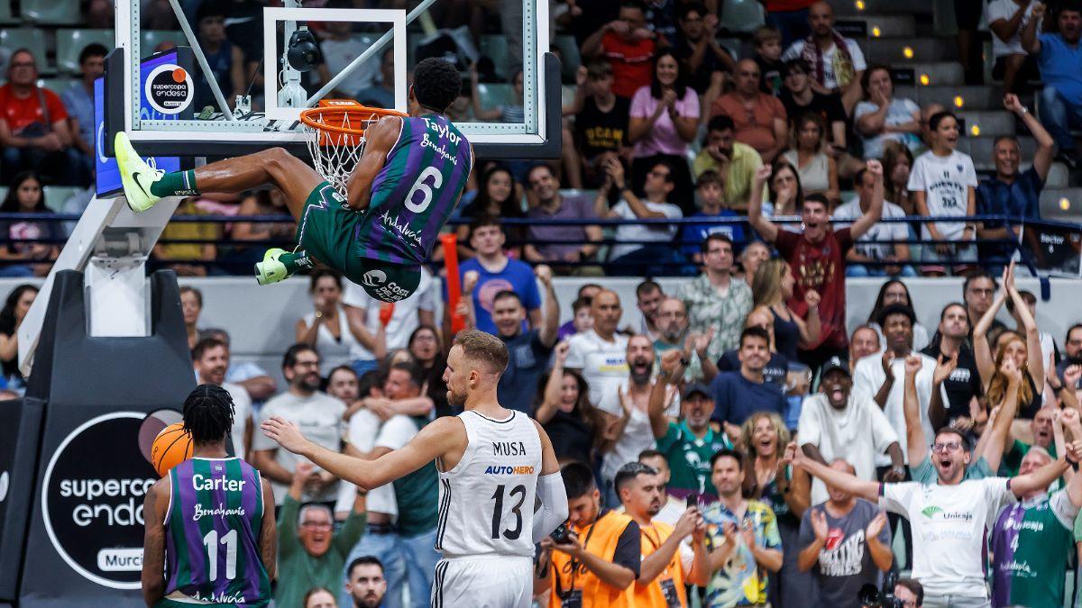 El descomunal mate con el que Kam Taylor cerró la final de la Supercopa