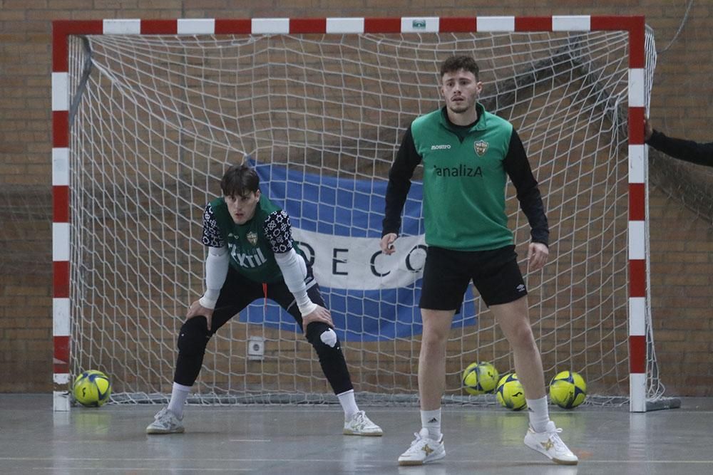 El primer entrenamiento de Josan con el Córdoba Futsal en imágenes