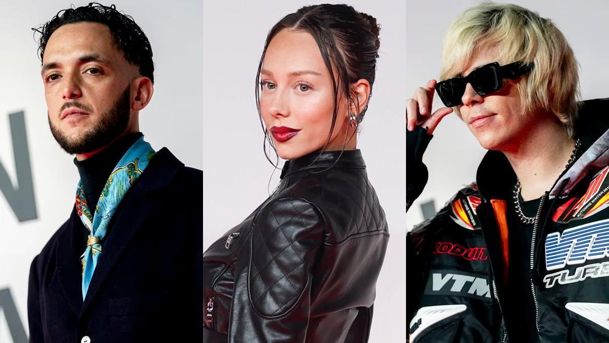 Ester Expósito, C. Tangana y Rubius en los Premios GQ Men Of The Year 2023