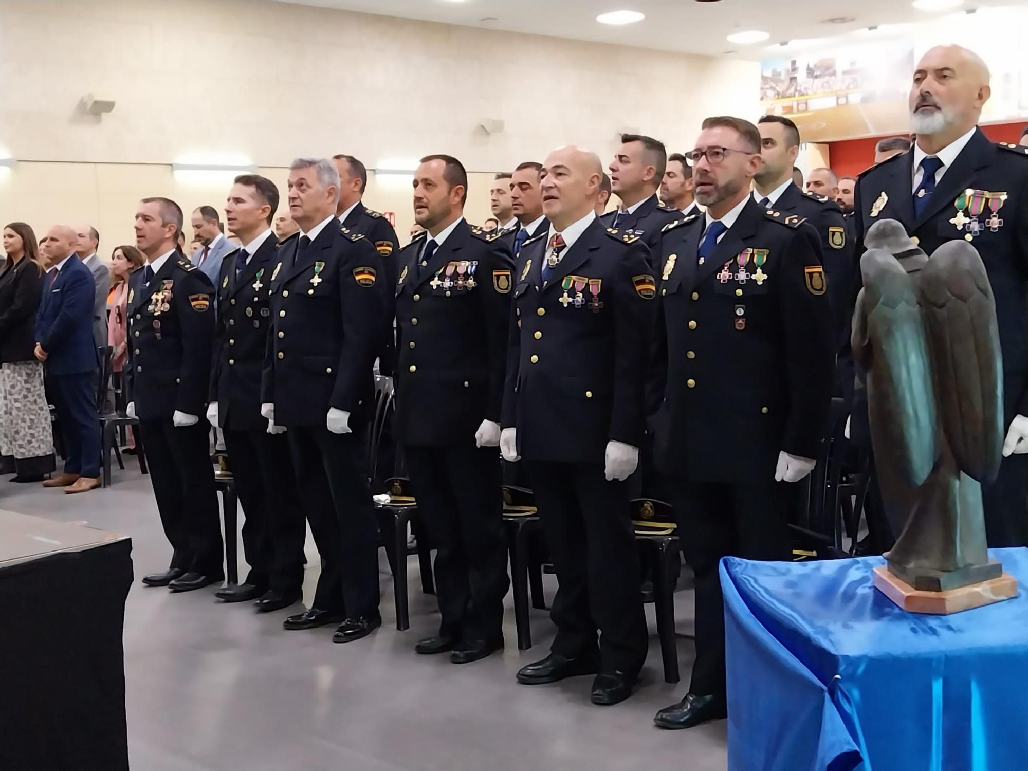 Así ha celebrado la Policía Nacional la fiesta de sus patronos en Algemesí