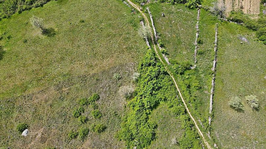 Vista aérea de la zona. | Cedidas por “Zamora Protohistórica” a Ch. S.