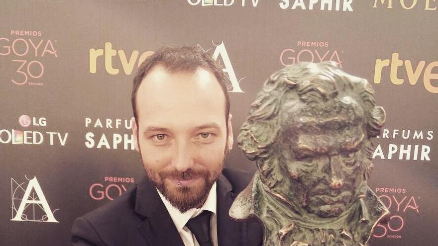 El director con el Goya por &quot;Sueños de sal&quot;