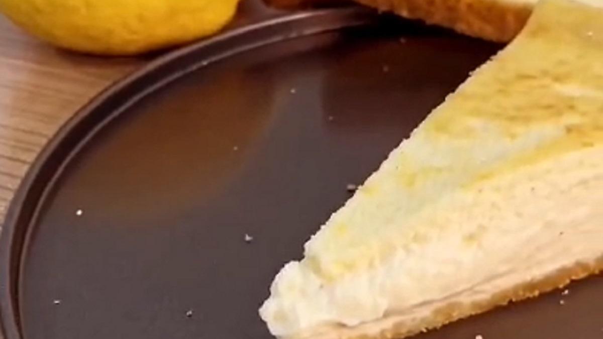 La tarta de queso con sabor a torrijas.