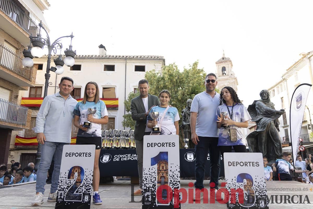 Clausura de las Escuelas Municipales Deportivas de Caravaca