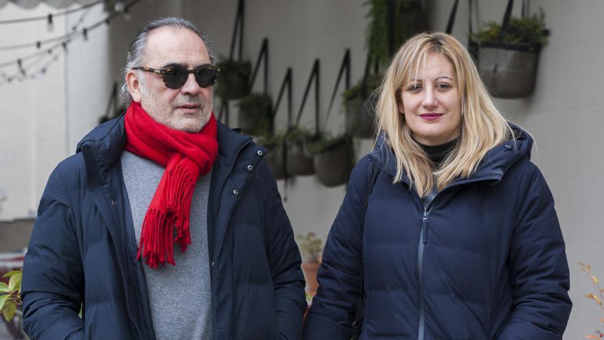 Pep Tosar i Evelyn Arévalo han passat aquest dimarts pel Kursaal per parlar de l&#039;obra «Federico García».