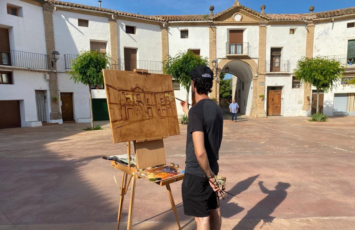 Los artistas captaron la esencia de Chodes. | SERVICIO ESPECIAL
