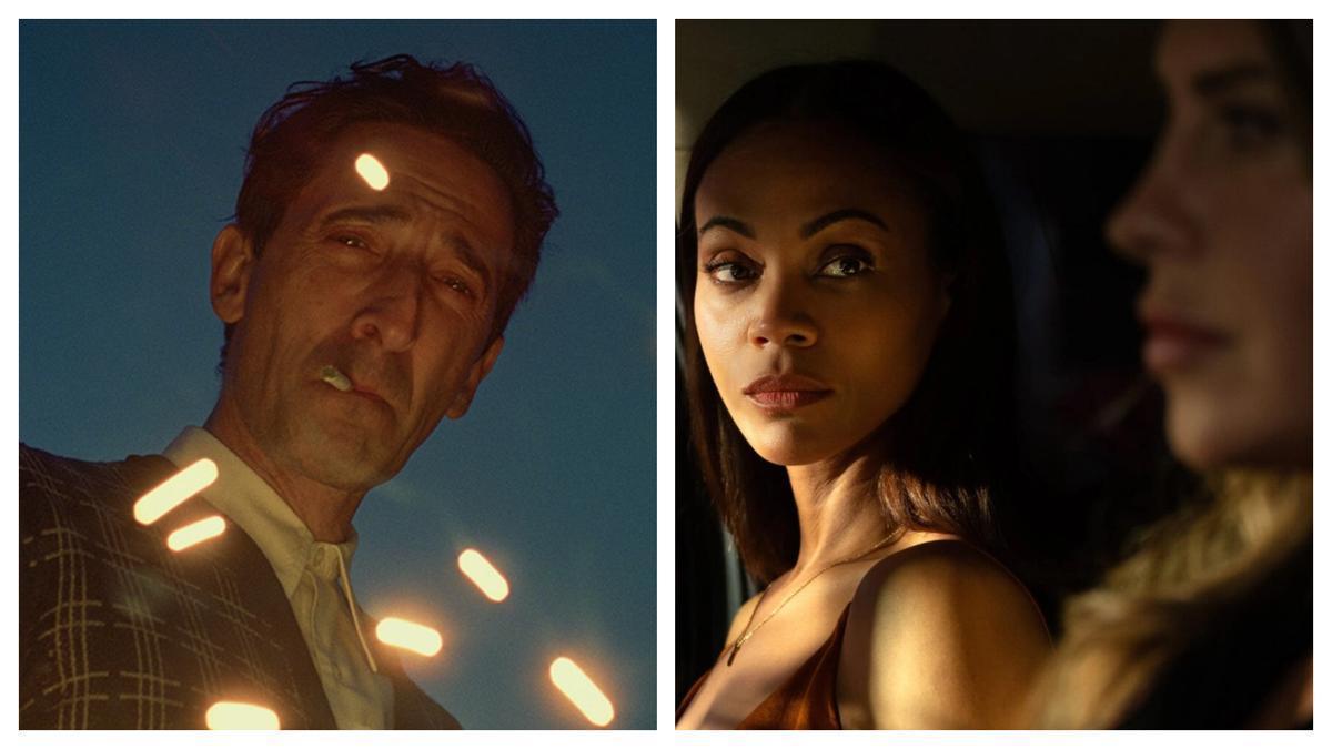 Imágenes de 'The brutalist' y 'Emilia Pérez'.