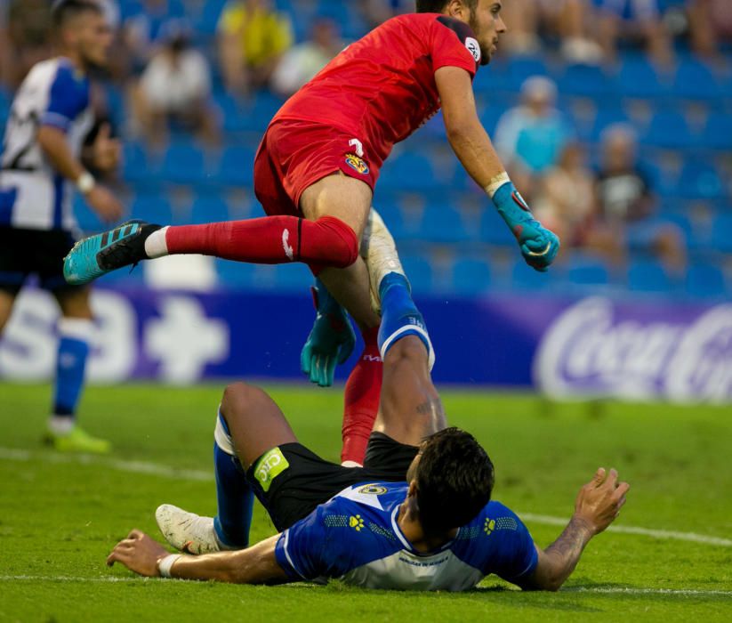 El Hércules genera dudas en su puesta de largo en el Rico Pérez al verse superado por el Villarreal B