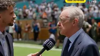 Florentino lanza un mensaje directo a Tebas: "Además es gratis"
