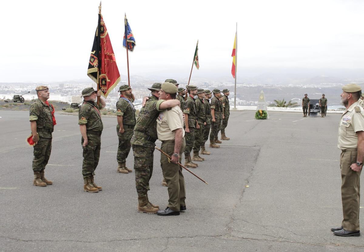 El Regimiento de Artillería Antiaérea nº94 (RAAA 94) celebró ayer una parada militar en la Base “General Alemán Ramírez”