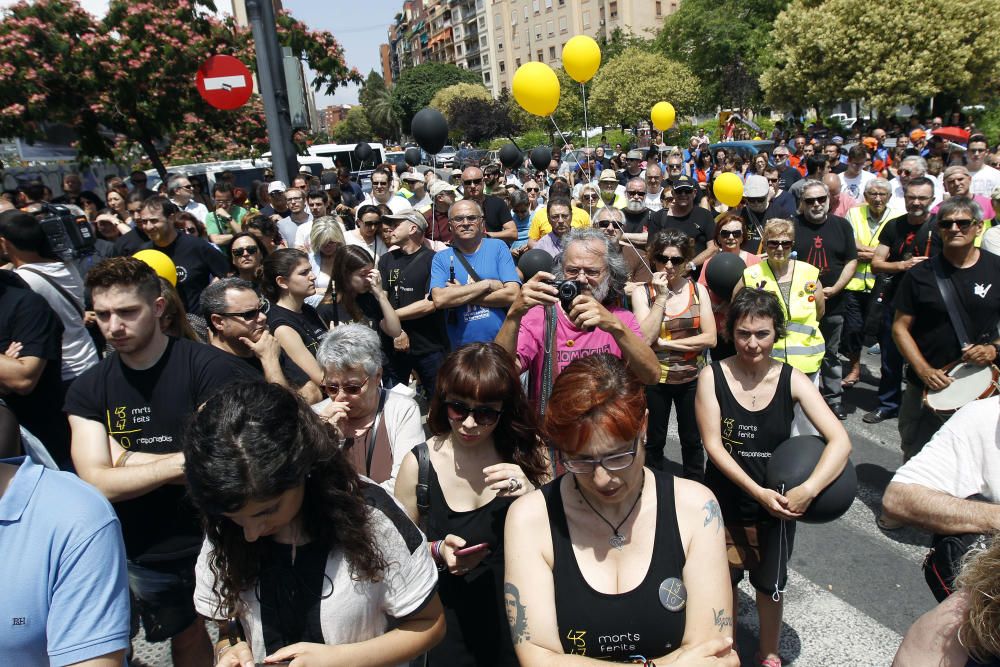 Décimo aniversario del accidente del metro