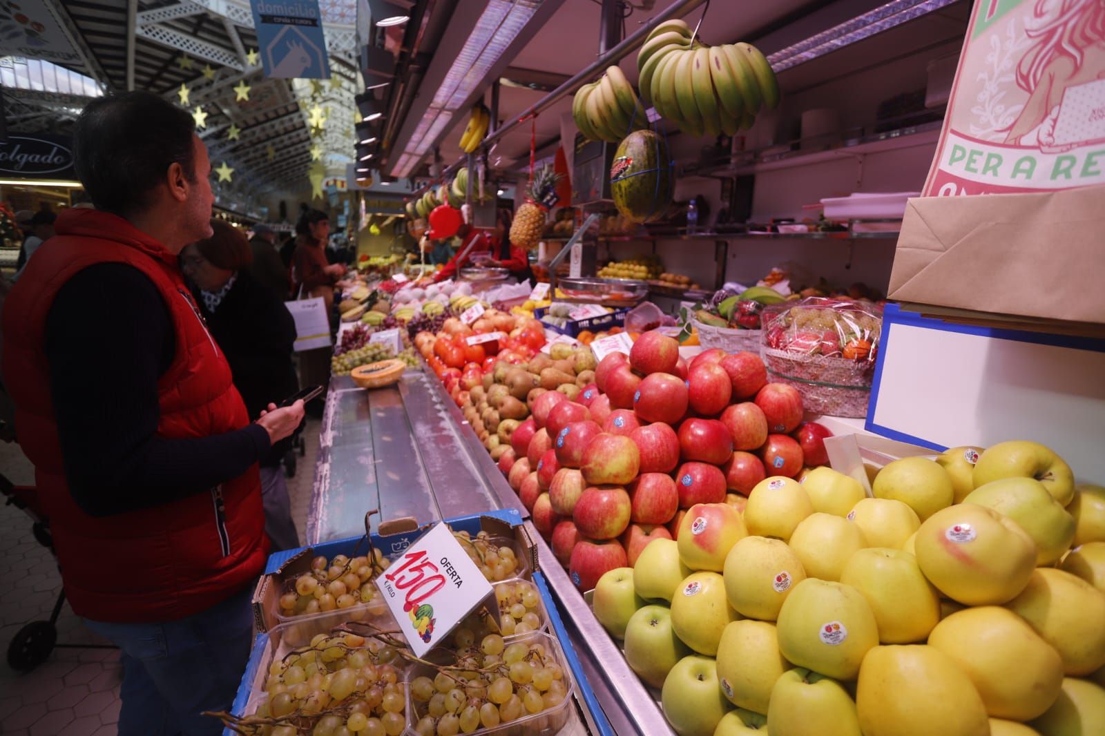 València, a rebosar con las compras de última hora