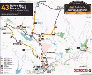 El Rally Sierra Morena ya tiene recorrido: más de 200 kilómetros serán cronometrados