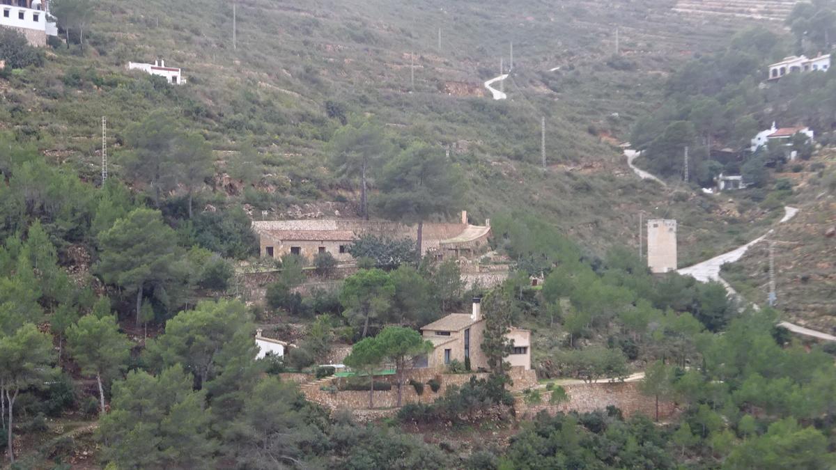 La vivienda del Morro del Castell, en la Granadella.