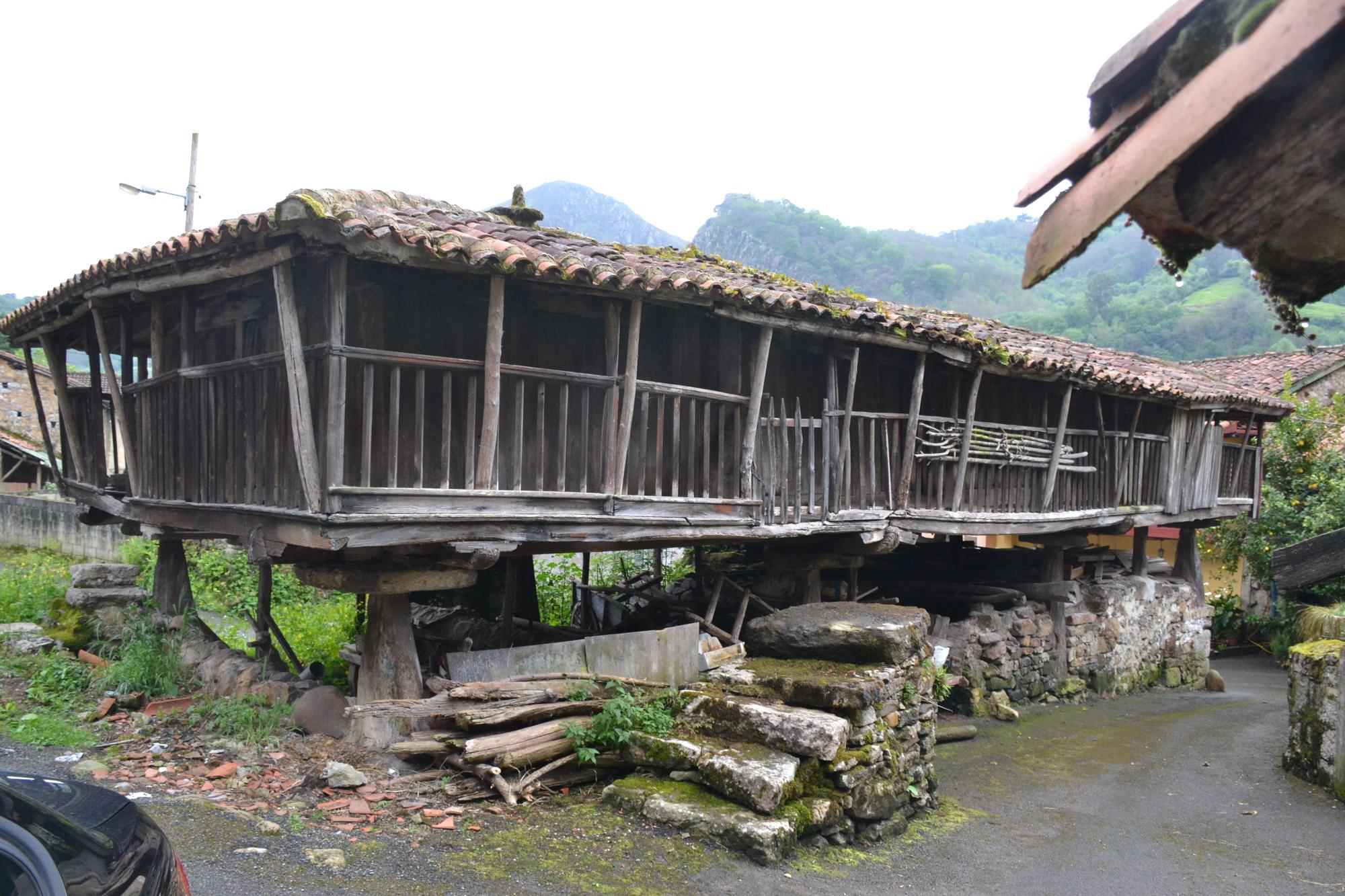 Las paneras más grandes de Asturias.