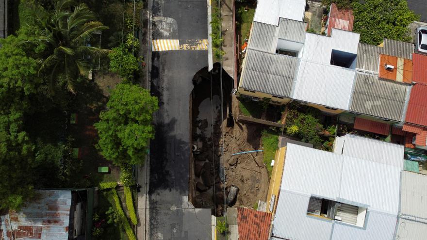 Las lluvias en El Salvador dejan al menos un muerto