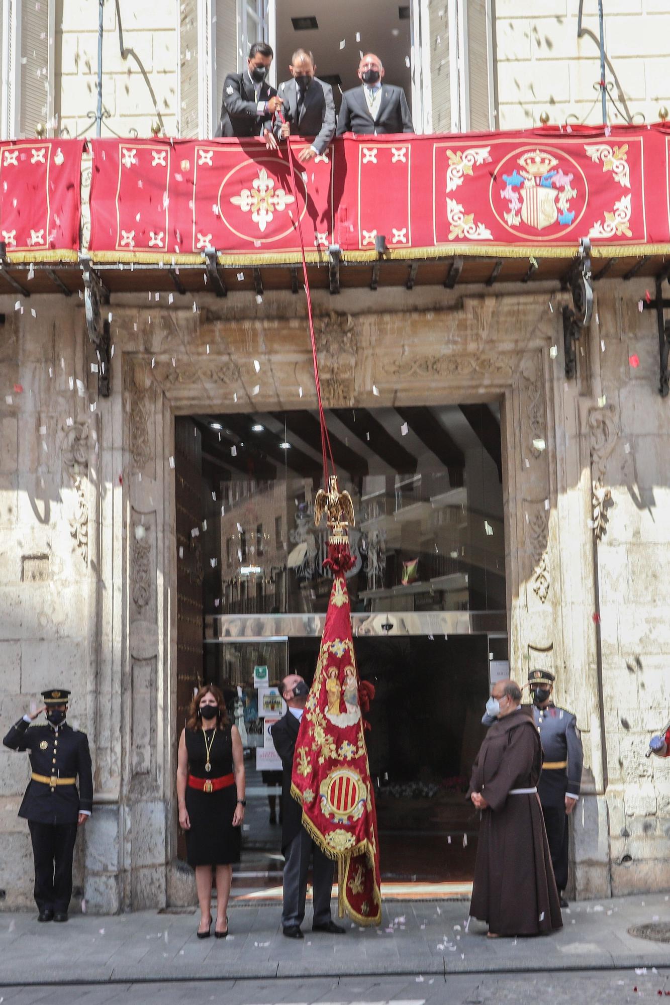 779 Aniversario de La Reconquista de Orihuela con la celebración institucional e histórica sin público por el covid