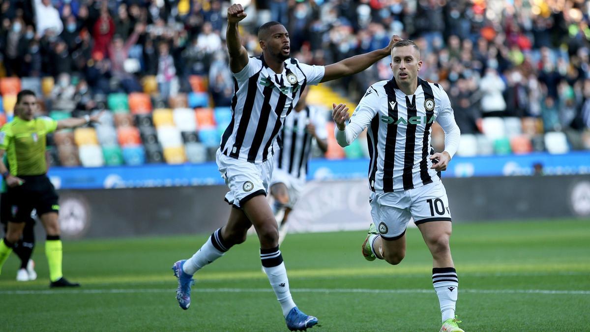 Gerard Deulofeu, en un partido del Udinese en Serie A | EFE