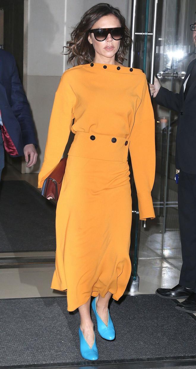 Victoria Beckham-look amarillo