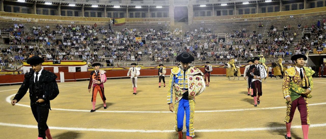 Imagen de archivo del inicio de una corrida de toros en Palma. | EFE