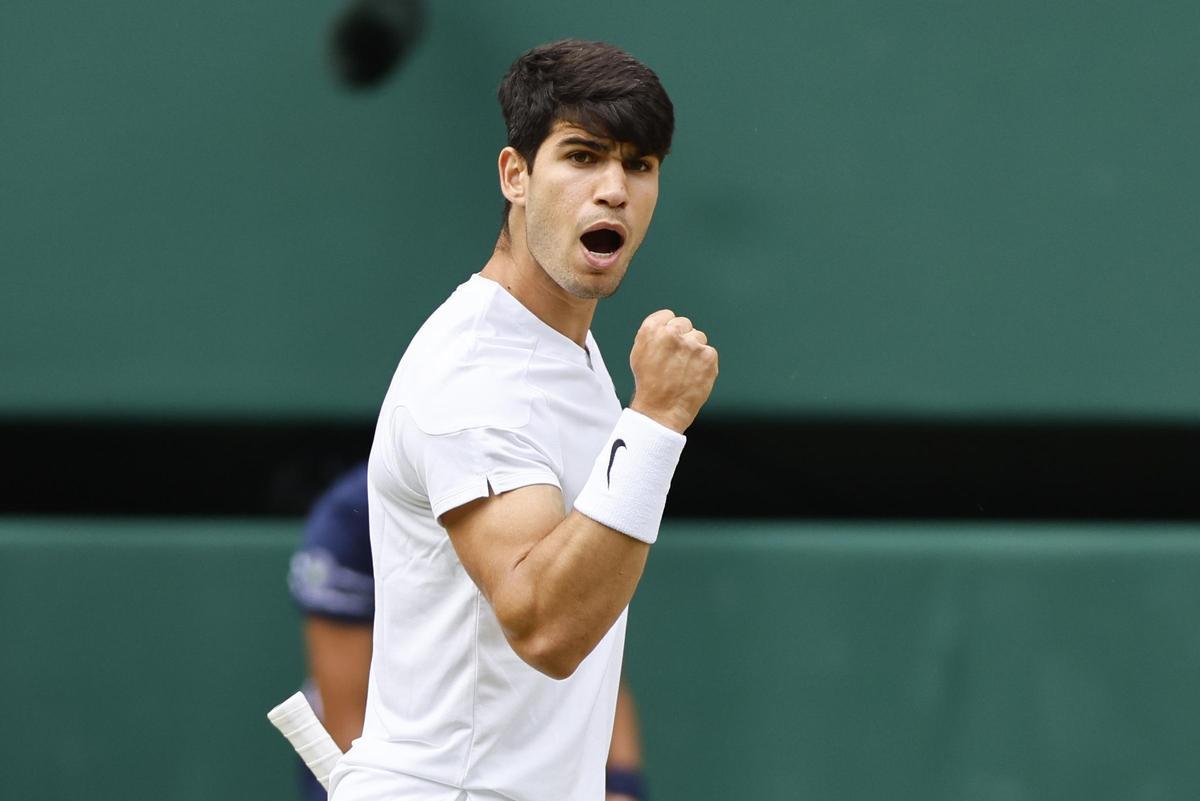 La final de Wimbledon, en imágenes