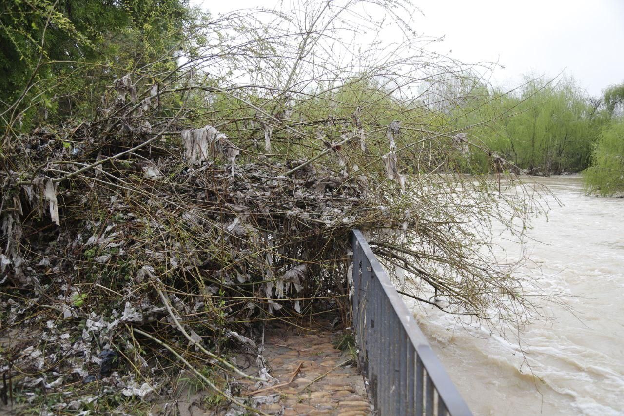 Sadeco culmina la limpieza de las zonas alcanzadas por el río