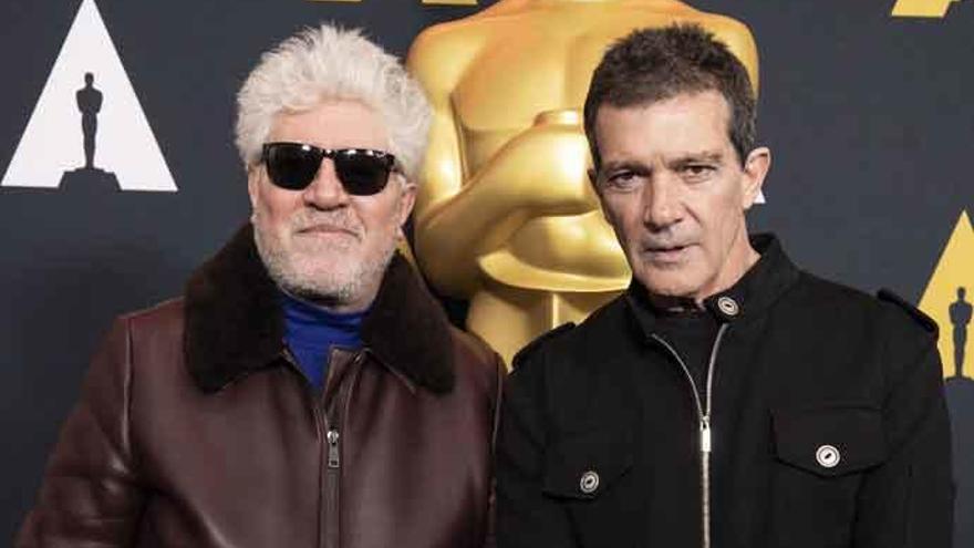 Almodóvar y Banderas, nominados a los Oscars 2020.