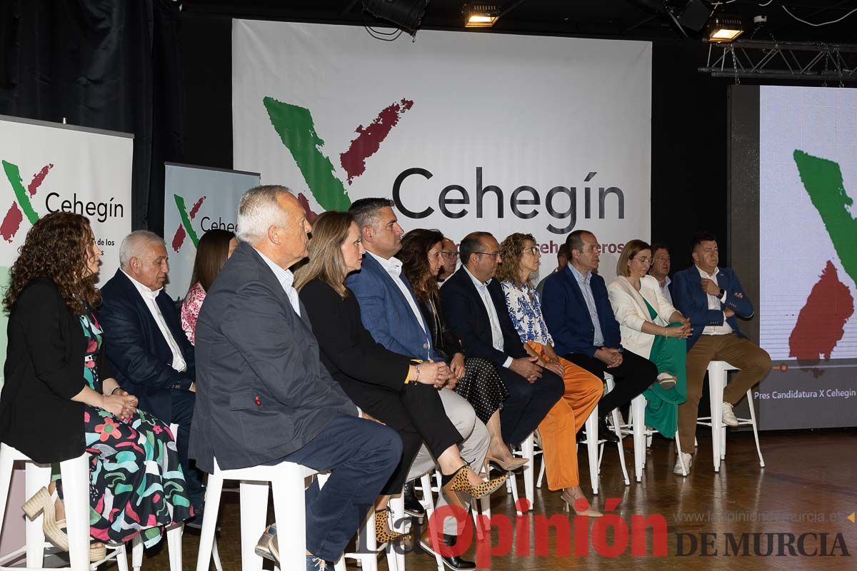 Elecciones 28M: Presentación de la lista de X Cehegín