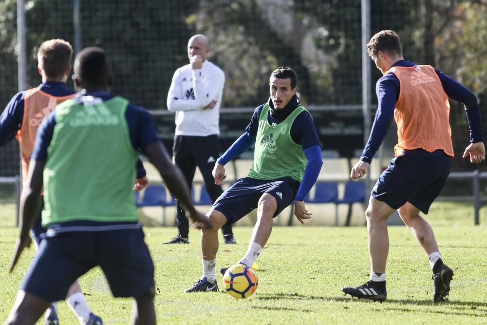 Entrenamiento del Real Oviedo