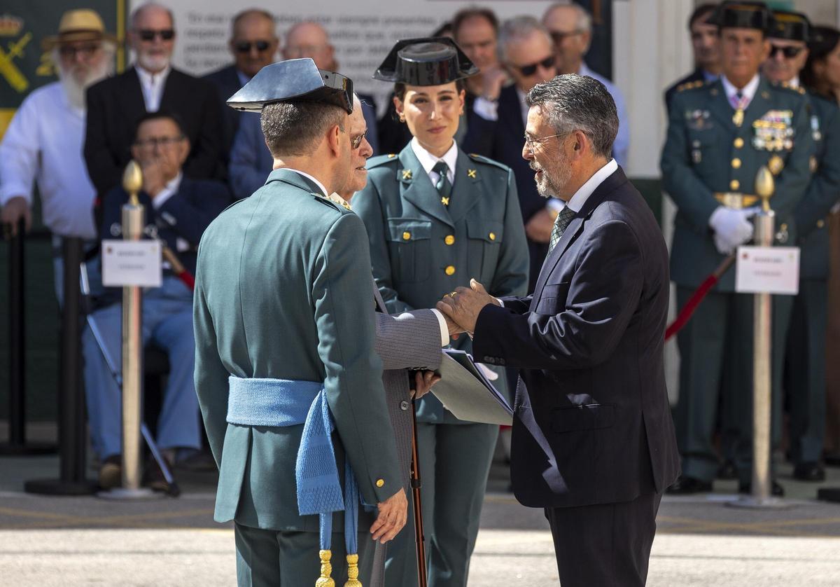 La Guardia Civil celebra en Alicante el 182 aniversario de su fundación
