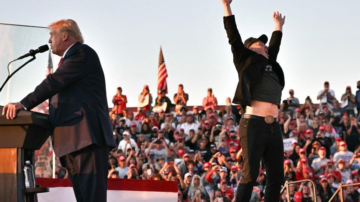 Donald Trump y Elon Musk.