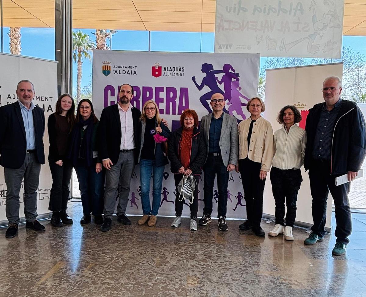 La presentación de la carrera en el TAMA de Aldaia.