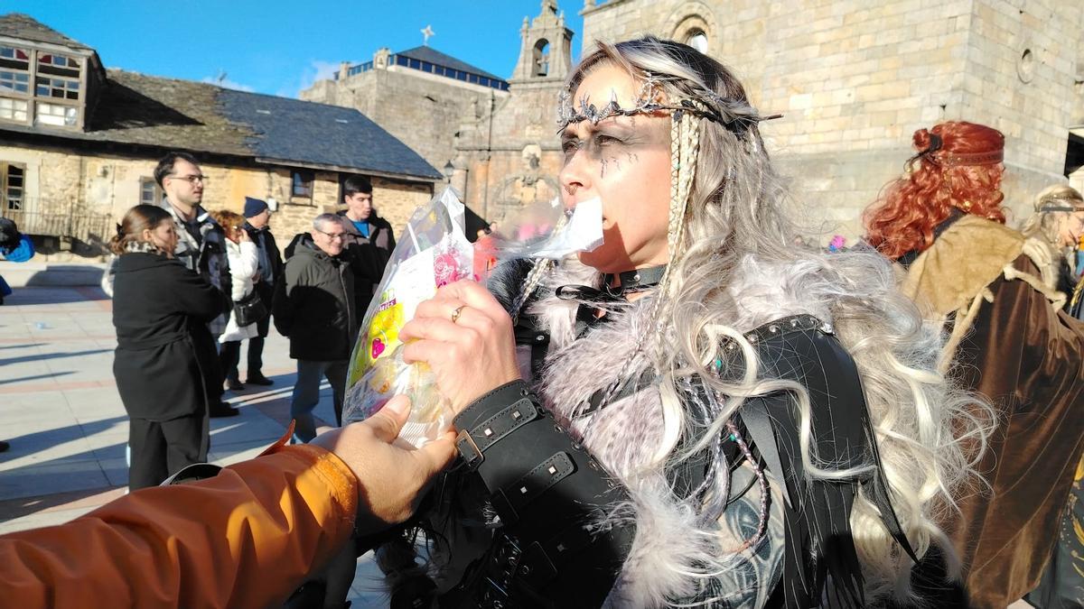 El Cordel Sanabrés anima el carnaval en Puebla de Sanabria El Cordel Sanabrés anima el carnaval en Puebla de Sanabria