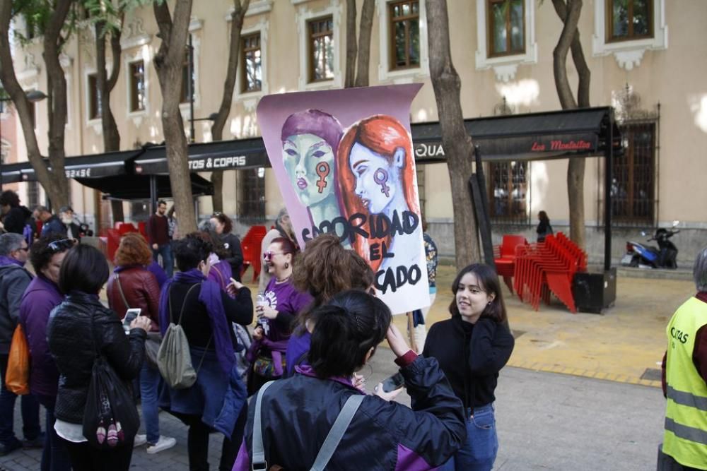 Manifestación en Murcia por el día contra la violencia de género