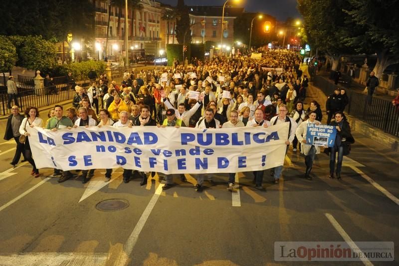 La marea blanca toma Murcia