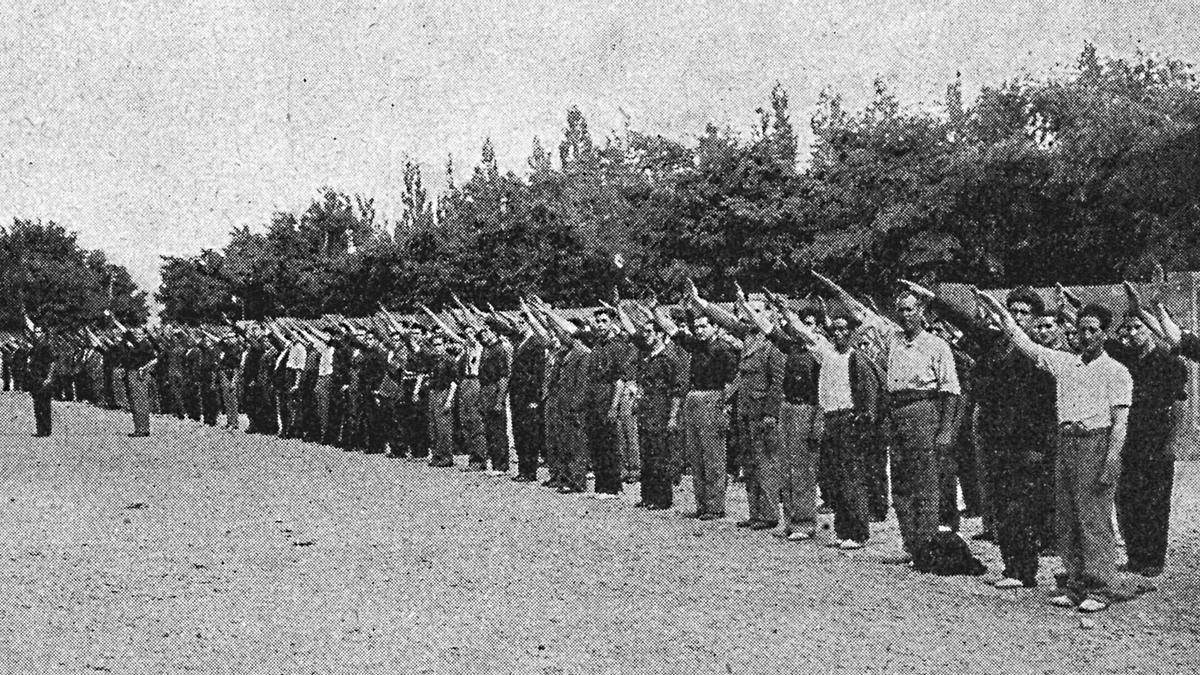 18 de julio de 1936 en el cuartel de Torrero