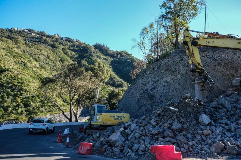 Las Palmas de Gran Canaria . Obras carretera de Teror  | 01/02/2020 | Fotógrafo: José Carlos Guerra