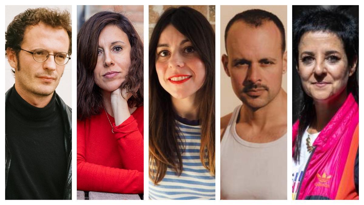 Eduard Olesti, Elisenda Solsona, Begoña Gómez Urzaiz, Adrià Targa y Gemma Ruiz Palà