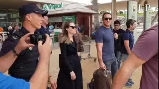 Angelina Jolie llega a Fuerteventura para el rodaje de 'Los Eternos'