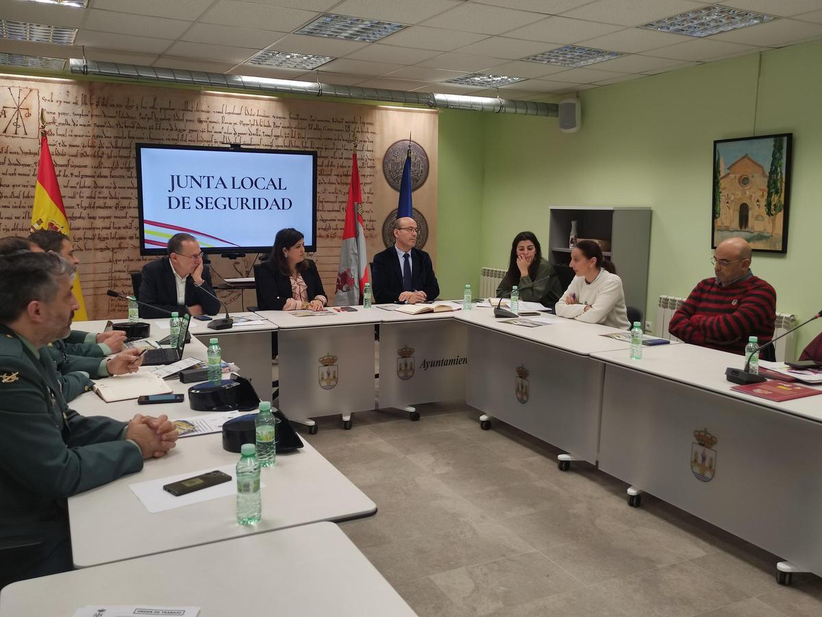 Reunión sobre comercio seguro.