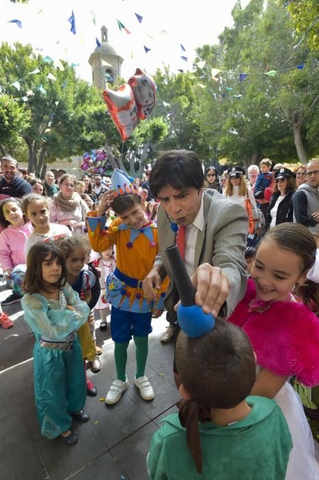 Baile infantil del Carnaval de Agüimes con el ...