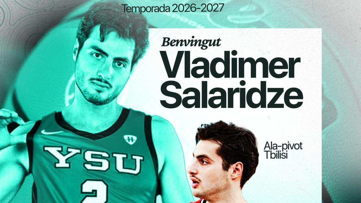 Vladimer Salaridze, anunciado como nuevo jugador del Palmer Basket.